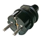 90304110 - Topraklı Erkek Fiş Siyah