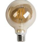 CT-4286A - RUSTİK LED AMPUL G95 6W AMBER