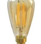 CT-4299A - RUSTİK LED AMPUL E14 ARMUT 4W AMBER