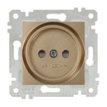 22006000280 - RİTA ALTIN Mek+Tuş Topraklı Priz